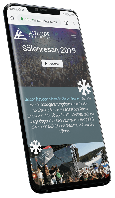 Information om resan varvas med färgrika och glada bilder i ett kreativt upplägg
