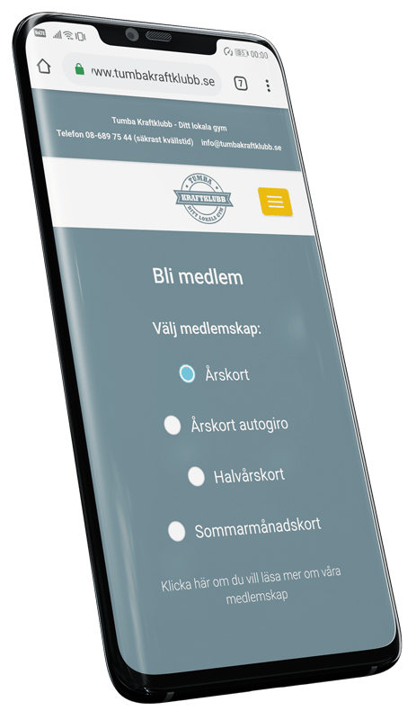Genom en egen integration av Woocommerce är upplägget av nya och rabatterade medlemskap a piece of cake